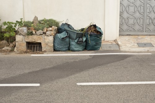 Proper disposal methods for house clearance in Blackwall