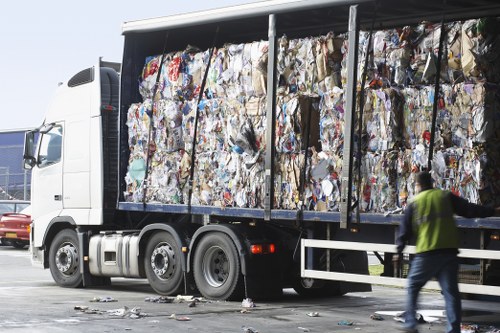 Types of business waste including recyclable materials