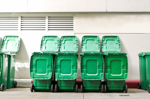 Recycling process in waste management