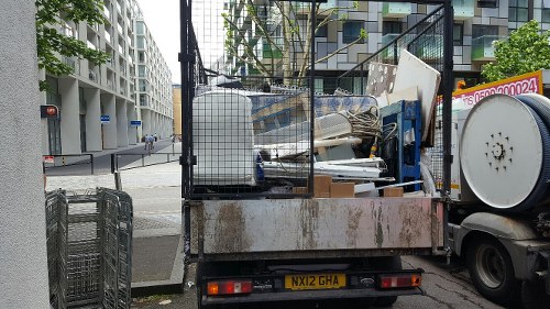 Satisfied customer after furniture clearance